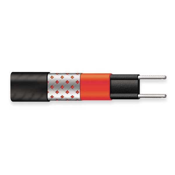 Raychem Electric Heating Cable, 240VAC, 250 ft Length - 368125-000
