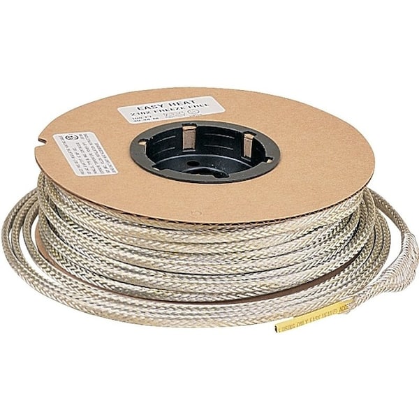 Easy Heat EasyHeat Freeze Free 2102 Self-Regulating Pipe Heating Cable, 120 V, 3 W, 22 AWG, 100 ft L - 2102