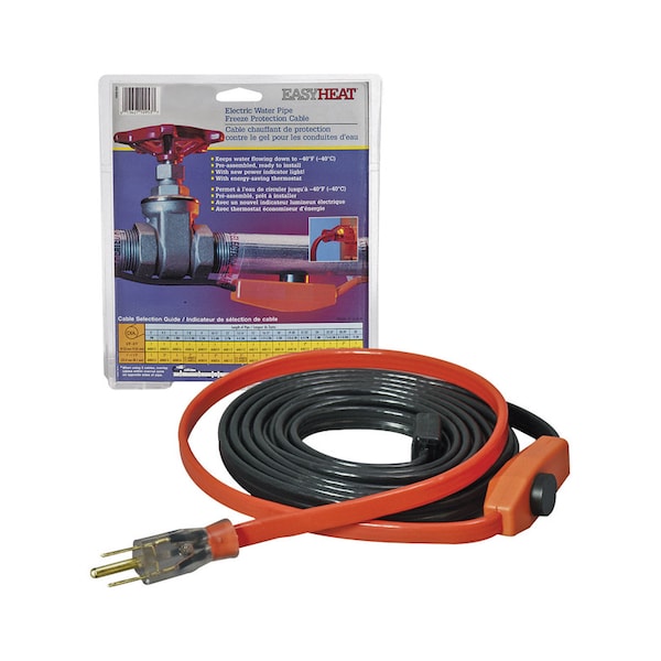 Easy Heat Easy Heat AHB 18 ft. L Heating Cable For Water Pipe - AHB-118