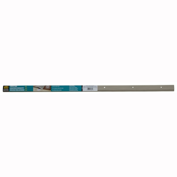 M-D Building Products Aluminum, Pewter, 36 in L, 1.375 in W - 43854