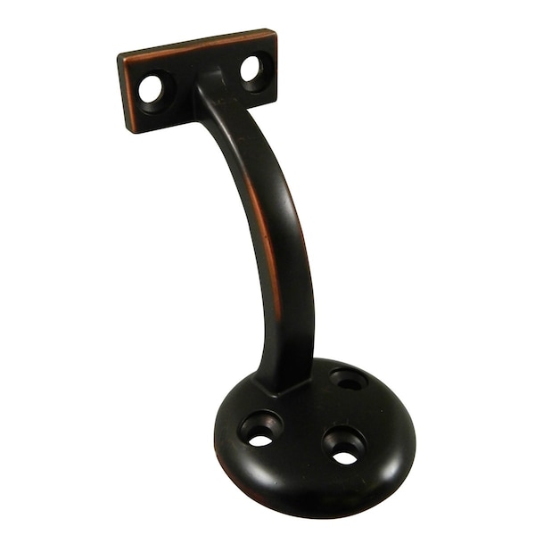 Onward 3 18inch 79 mm Handrail Bracket, OilRubbed Bronze - 22820ORBV