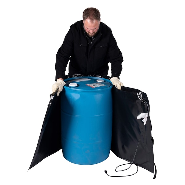 Powerblanket 55-Gallon Insulated PRO Model Drum Heater, 240V - BH55PRO-240V
