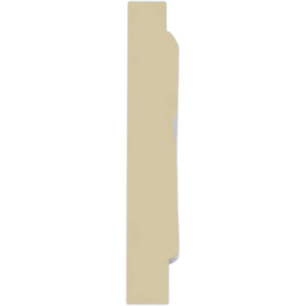 Ekena Millwork 2 1/8"H x  3/8"P x 94 1/2"L Marseille French Scroll Chair Rail - MLD02X00MA
