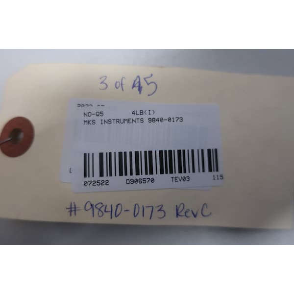 Mks Instruments Vacuum Piping Heater 4In 120/240V-AC 1/2In Band Heater - 9840-0173