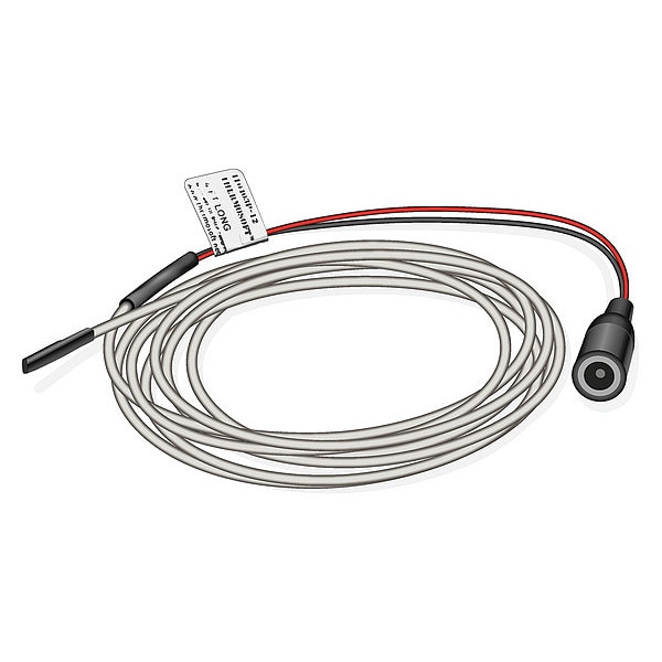 Fiberthermics Heating Cables, 12VDC, 4 ft. L, 1 A - IT0403P-12