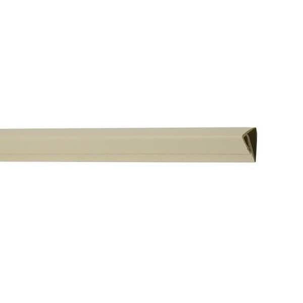 Acrovyn Corner Cover, PETG, Almond, 10 ft L - WC40OS920N