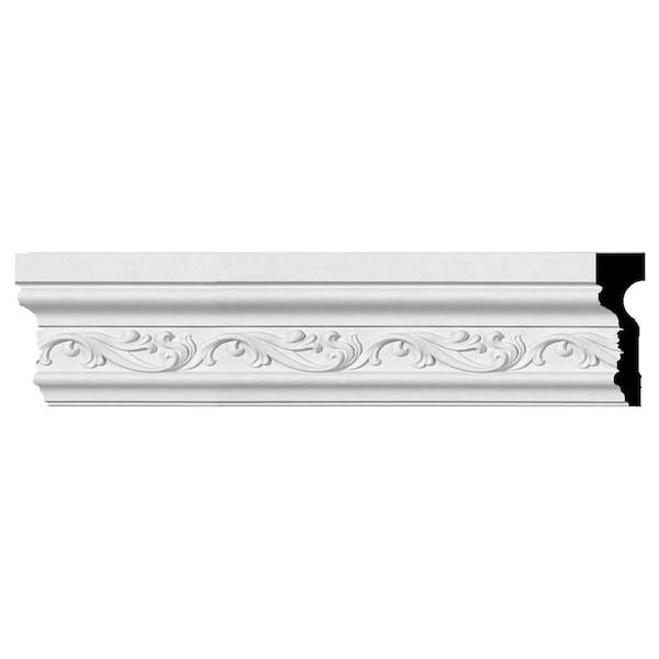 Ekena Millwork Chair Rail, High Density Urethane, 94-3/8 in L, 4-1/2 in H - CHA04X01TN