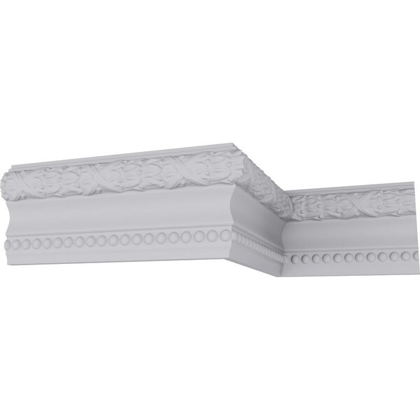 Ekena Millwork Chair Rail, Urethane, 96 in L, 4 in H - MLD04X01DU