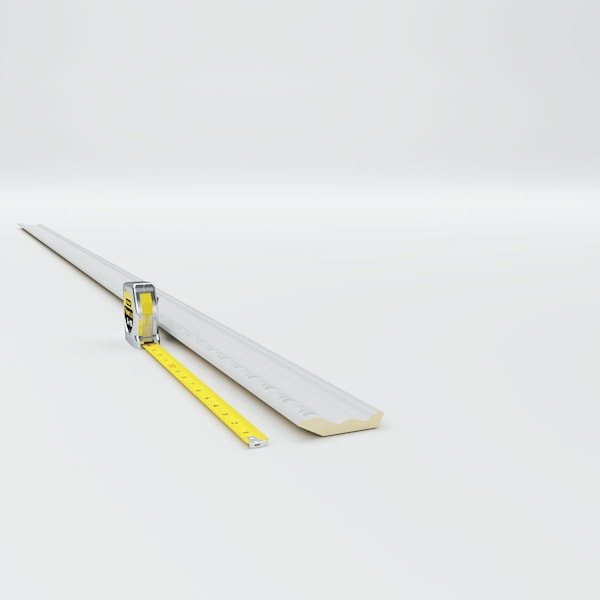 Ekena Millwork 3"H x 1 1/2"P x 3 3/8"F x 94 1/2"L Egg & Dart Crown Moulding - MLD03X01X03EG