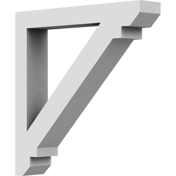 Ekena Millwork 2"W x 11 7/8"D x 11 7/8"H Ashford Bracket - BKT02X11X11AS