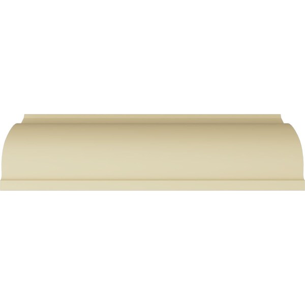 Ekena Millwork 6 3/4"H x 6 7/8"P x 9 5/8"F x 94 1/2"L, (19 1/4" Repeat), Floral Swag Crown Moulding - MLD06X06X09FL