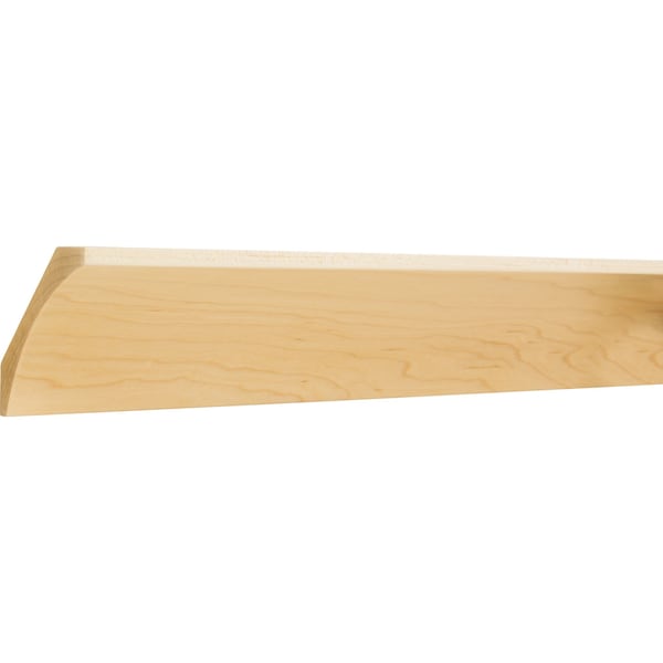 Hardware Resources Hard Maple, 96" L, 4" H, Unfinished - COV-4-HMP
