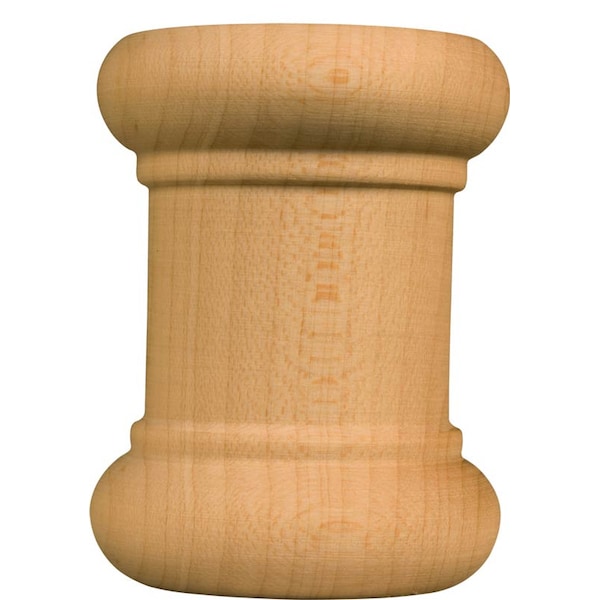 Osborne Wood Products 2 1/2 x 1 7/8 x 7/8 Sm. Half Round Spool in Mahogany - 7102MH