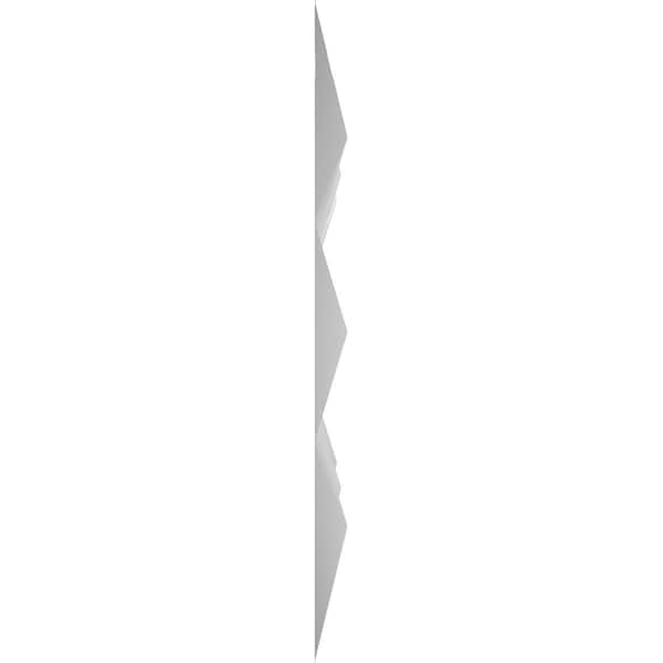 Ekena Millwork Benson EnduraWall Decorative 3D Wall Panel, White, 19 5/8"W x 19 5/8"H - WP20X20BEWH