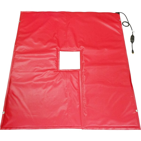 Flexotherm Utility Pole Heated Blanket, 6.5', 120VAC - HVB-A-11-500-078-069-00-G-70