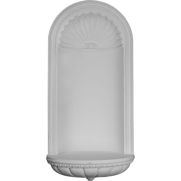Ekena Millwork 24 3/8"W x 49 3/4"H x 16 1/8"D Claremont Wall Niche (RO: 18 7/8"W x 41 1/8"H x 7"D) - NCH24X49CL