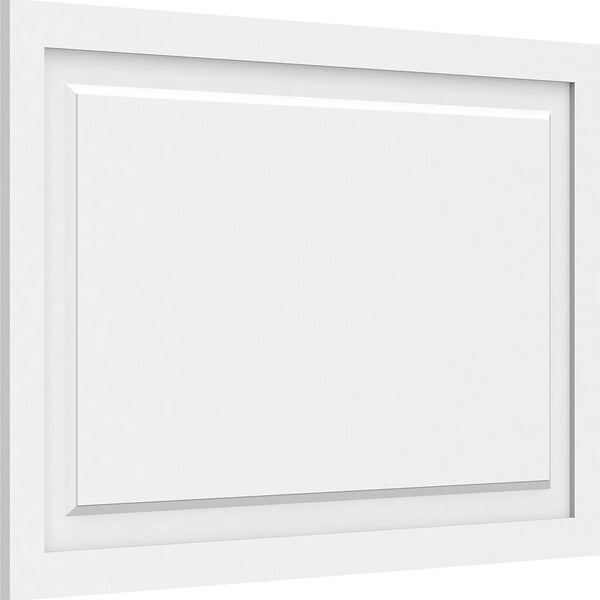Ekena Millwork Harrison Raised Panel Decorative Wall Panel, 40"W x 26"H x 5/8"P - WALP40X26X062HAR