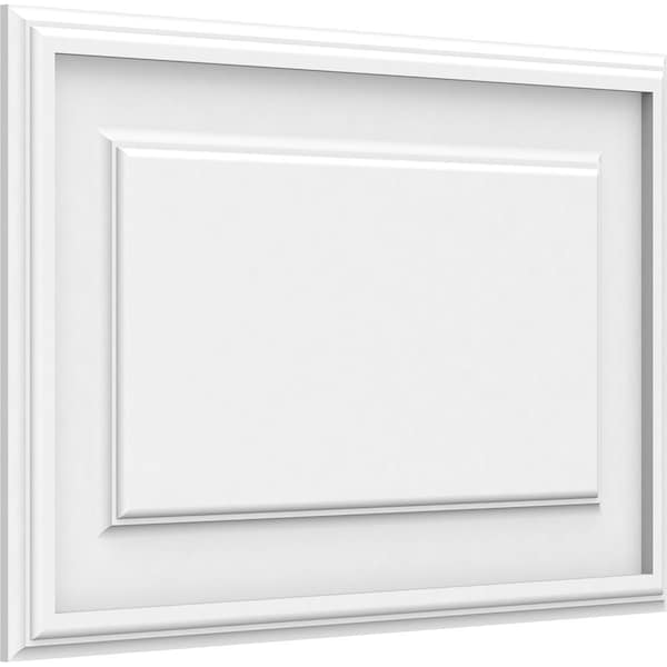 Ekena Millwork Legacy Raised Panel Decorative Wall Panel, 22"W x 14"H x 5/8"P - WALP22X14X062LEG