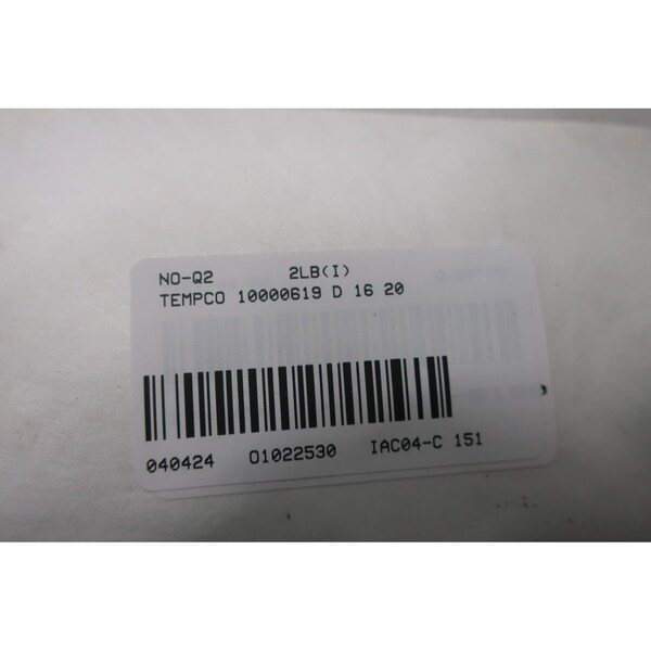 Tempco 2300W 240/480V-AC BAND HEATER - 10000619 D 16 20