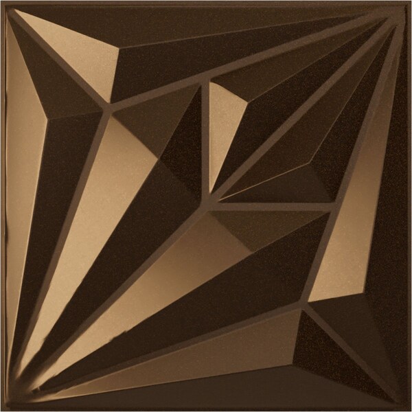 Ekena Millwork 19 5/8in. W x 19 5/8in. H Diamond EnduraWall Decorative 3D Wall Panel Covers 2.67 Sq. Ft. - WP20X20DMCAB