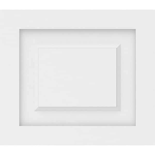 Ekena Millwork Harrison Raised Panel Decorative Wall Panel, 16"W x 14"H x 5/8"P - WALP16X14X062HAR