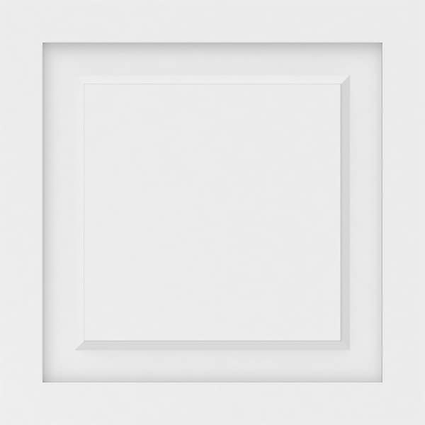 Ekena Millwork Harrison Raised Panel Decorative Wall Panel, 20"W x 20"H x 5/8"P - WALP20X20X062HAR