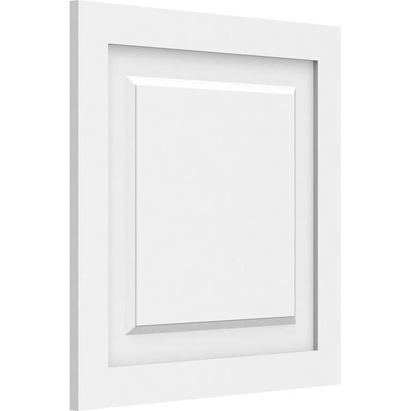 Ekena Millwork Harrison Raised Panel Decorative Wall Panel, 20"W x 20"H x 5/8"P - WALP20X20X062HAR