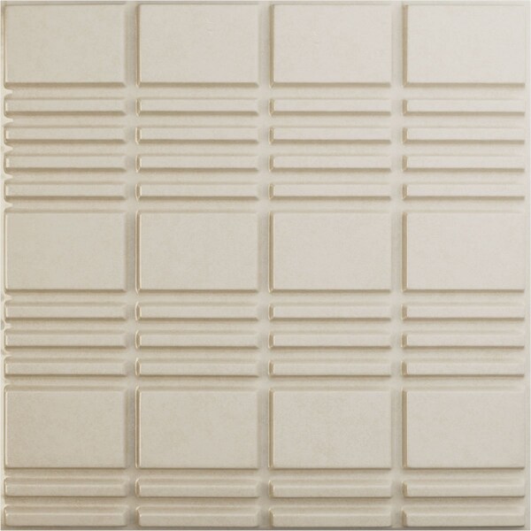 Ekena Millwork 19 5/8in. W x 19 5/8in. H Stacked EnduraWall Decorative 3D Wall Panel Covers 2.67 Sq. Ft. - WP20X20SDEPE