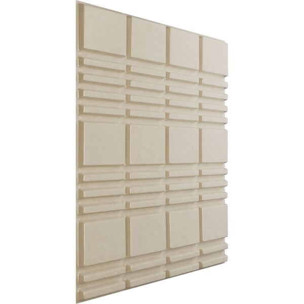Ekena Millwork 19 5/8in. W x 19 5/8in. H Stacked EnduraWall Decorative 3D Wall Panel Covers 2.67 Sq. Ft. - WP20X20SDEPE