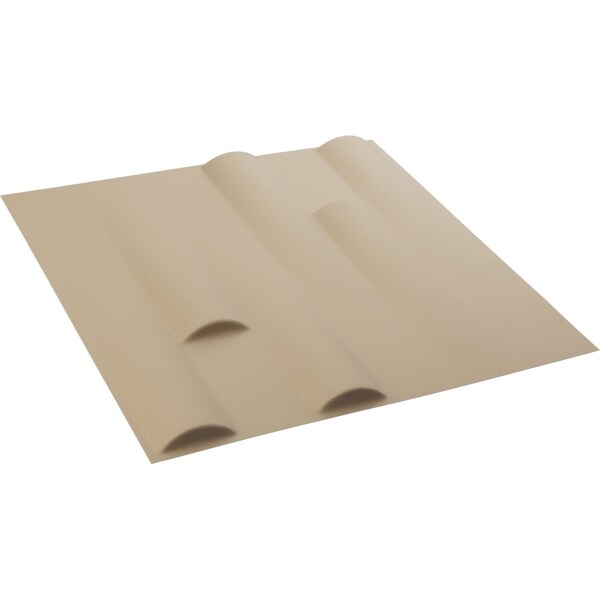 Ekena Millwork 19 5/8in. W x 19 5/8in. H Hamilton EnduraWall Decorative 3D Wall Panel Covers 2.67 Sq. Ft. - WP20X20HAGBE