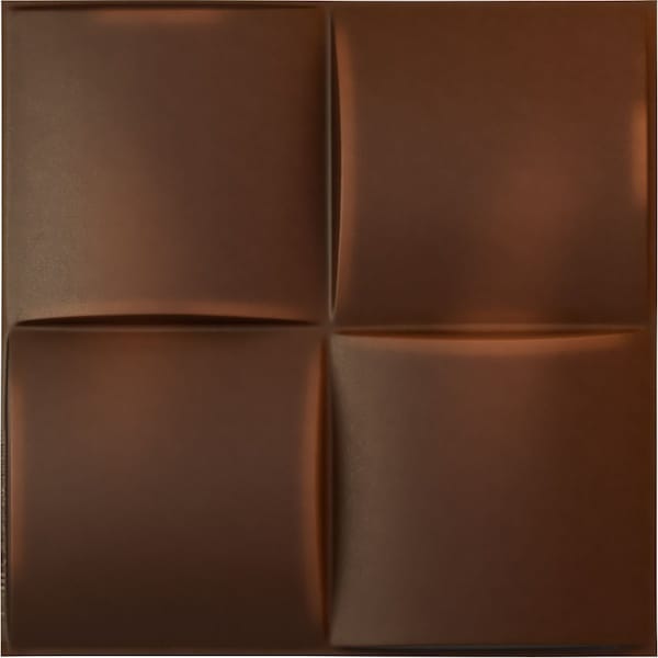 Ekena Millwork 19 5/8in. W x 19 5/8in. H Smith EnduraWall Decorative 3D Wall Panel, Total 32.04 Sq. Ft., 12PK - WP20X20SMDRU-CASE-12