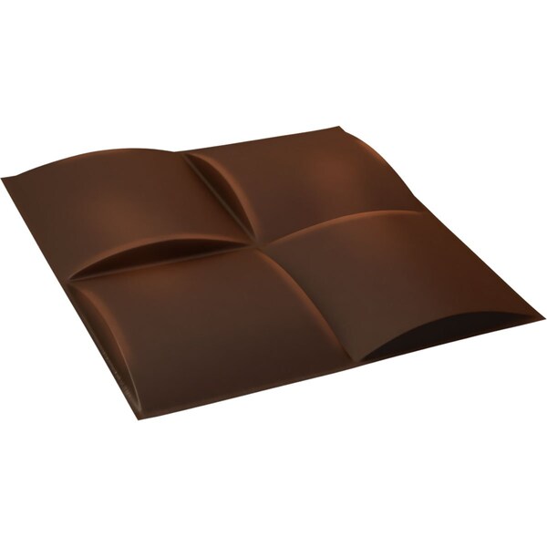 Ekena Millwork 19 5/8in. W x 19 5/8in. H Smith EnduraWall Decorative 3D Wall Panel, Total 32.04 Sq. Ft., 12PK - WP20X20SMDRU-CASE-12