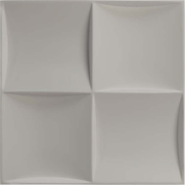 Ekena Millwork 19 5/8in. W x 19 5/8in. H Smith EnduraWall Decorative 3D Wall Panel, Total 32.04 Sq. Ft., 12PK - WP20X20SMDRU-CASE-12