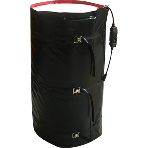 Flexotherm Drum Heated Blanket, 30 gal, 1.13A, 158F - HVB-A-03-350-040-075-06-2-75