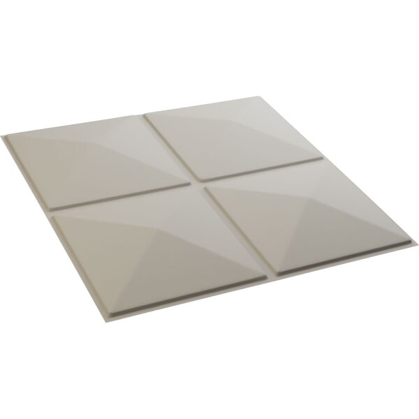 Ekena Millwork 19 5/8in. W x 19 5/8in. H Richmond EnduraWall Decorative 3D Wall Panel, Total 32.04 Sq. Ft., 12PK - WP20X20RIGBW-CASE-12