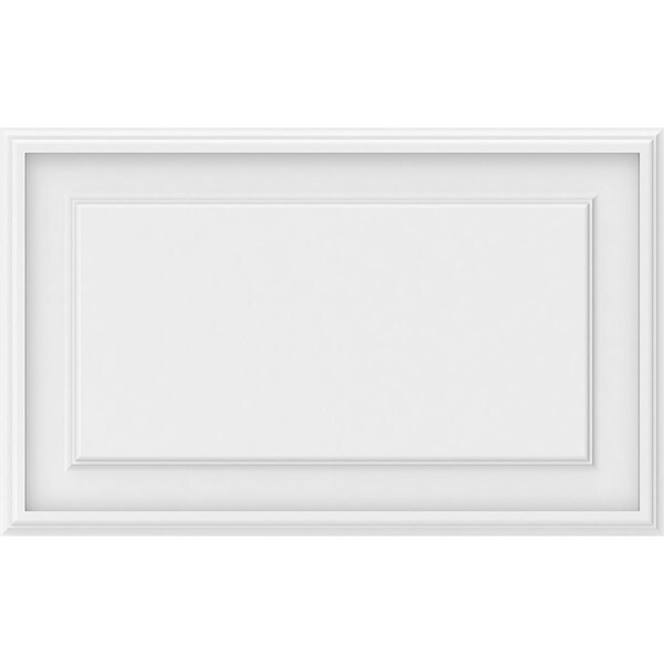 Ekena Millwork Legacy Raised Panel Decorative Wall Panel, 26"W x 16"H x 5/8"P - WALP26X16X062LEG
