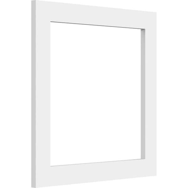 Ekena Millwork Prescott Decorative Wall Panel (Two-Piece), 14"W x 14"H x 3/8"P - WALP14X14X037PRE