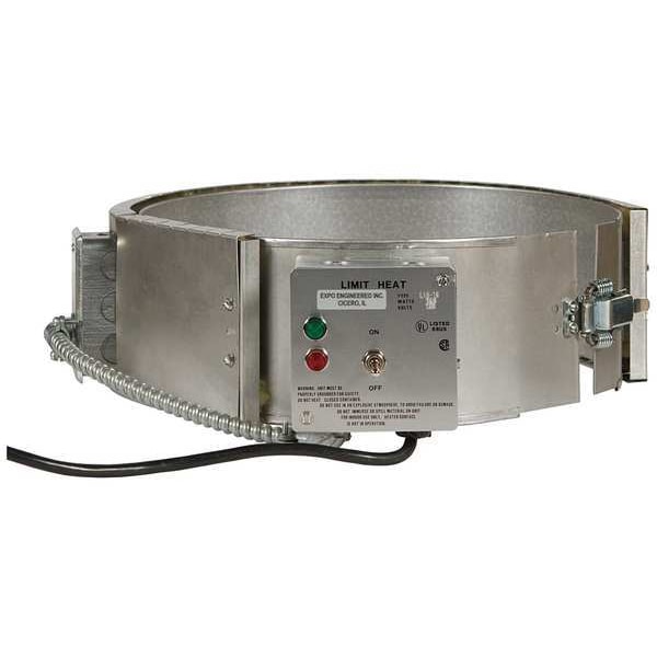 Zoro Select Drum Heater, Electric, 16 gal., 145W - LIM16-115