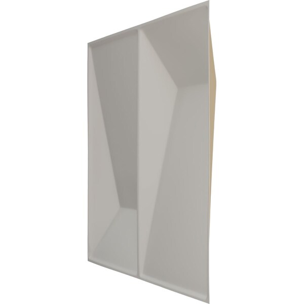 Ekena Millwork 11 7/8in. W x 11 7/8in. H Locke EnduraWall Decorative 3D Wall Panel Covers 0.98 Sq. Ft. - WP12X12LOGBE