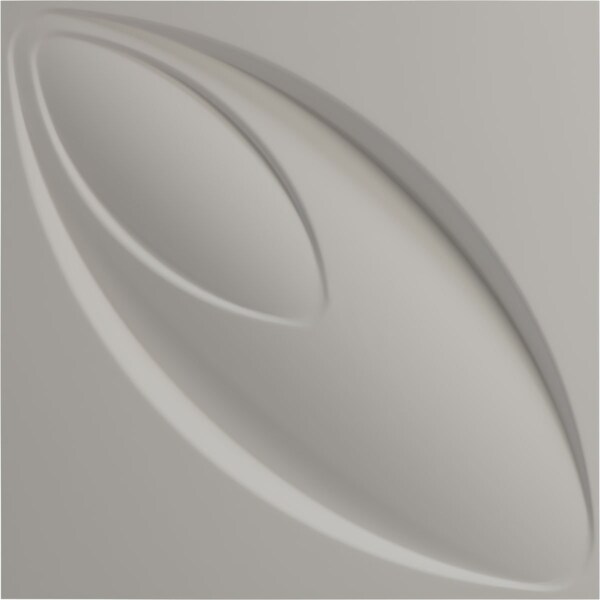 Ekena Millwork 19 5/8in. W x 19 5/8in. H Iris EnduraWall Decorative 3D Wall Panel Covers 2.67 Sq. Ft. - WP20X20IRDRU