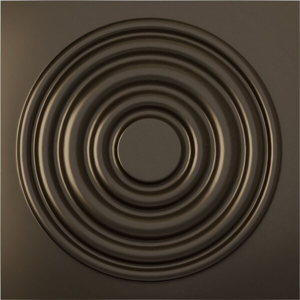 Ekena Millwork 19 5/8in. W x 19 5/8in. H Wade EnduraWall Decorative 3D Wall Panel Covers 2.67 Sq. Ft. - WP20X20WDCDB