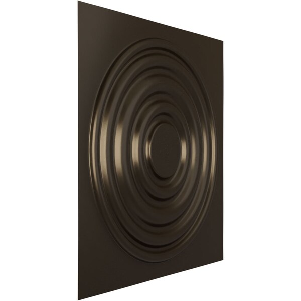 Ekena Millwork 19 5/8in. W x 19 5/8in. H Wade EnduraWall Decorative 3D Wall Panel Covers 2.67 Sq. Ft. - WP20X20WDCDB
