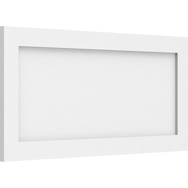 Ekena Millwork Cornell Flat Panel Decorative Wall Panel, 30"W x 14"H x 5/8"P - WALP30X14X062CNL