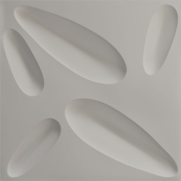Ekena Millwork 19 5/8in. W x 19 5/8in. H Petal EnduraWall Decorative 3D Wall Panel Covers 2.67 Sq. Ft. - WP20X20PLAGX