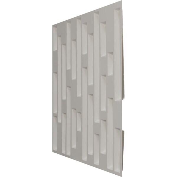 Ekena Millwork 19 5/8in. W x 19 5/8in. H Staggered Brick EnduraWall Decorative 3D Wall Panel Covers 2.67 Sq. Ft. - WP20X20SBBCR