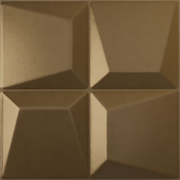 Ekena Millwork 19 5/8in. W x 19 5/8in. H Tellson EnduraWall Decorative 3D Wall Panel Covers 2.67 Sq. Ft. - WP20X20TECCB