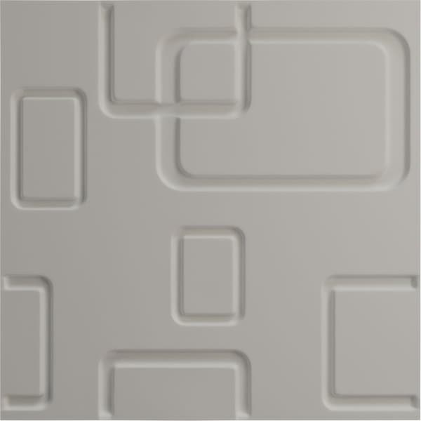 Ekena Millwork 19 5/8in. W x 19 5/8in. H Odessa EnduraWall Decorative 3D Wall Panel, Total 32.04 Sq. Ft., 12PK - WP20X20ODGBW-CASE-12