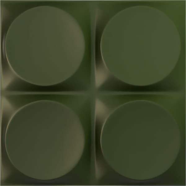 Ekena Millwork 11 7/8in. W x 11 7/8in. H Adonis EnduraWall Decorative 3D Wall Panel Covers 0.98 Sq. Ft. - WP12X12ADGCG