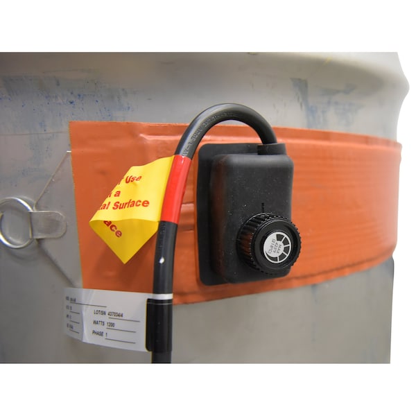 Vestil Steel Drum Heater, 55 Gallon, 120V - DRH-S-55