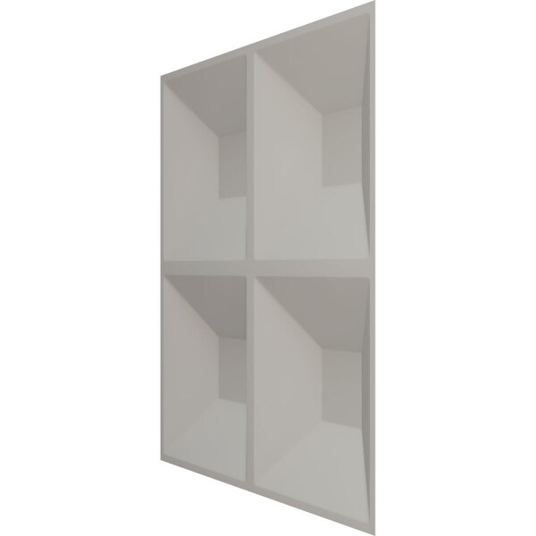 Ekena Millwork 11 7/8in. W x 11 7/8in. H Swindon EnduraWall Decorative 3D Wall Panel, Total 11.76 Sq. Ft., 12PK - WP12X12SWBCO-CASE-12